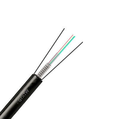 G652D GYXTW 48 Core Outdoor Fiber Optic Cable Water Blocking Structure Steel Wire Reinforced PE Jacket for Backbone Network