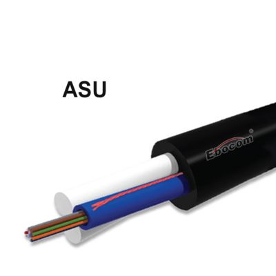 كابل إسقاط ASU ذاتي الدعم FRP أنبوب قوة 7.0/8.0 HDPE